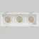 Светильник встроенный Crystal Lux CLT 068C3 WH 1400/289