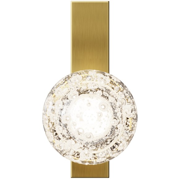 MOD470WL-01BS Настенный светильник (бра) со стеклянным плафоном шаром под лампу G9 Maytoni Lunella