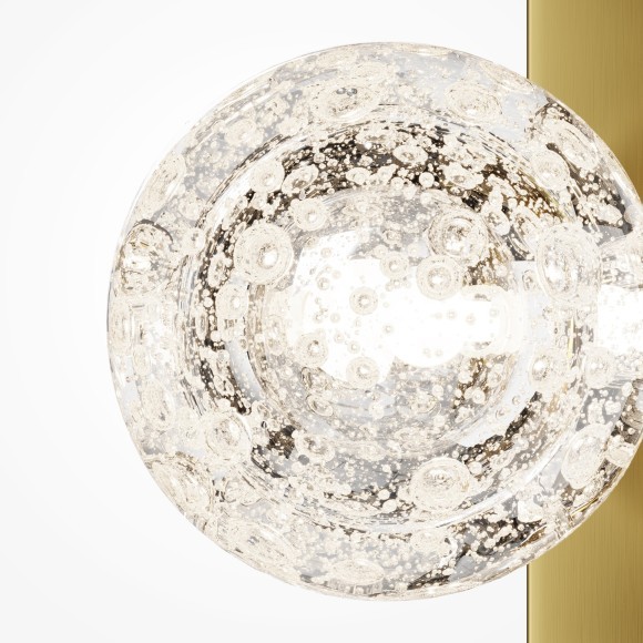 MOD470WL-01BS Настенный светильник (бра) со стеклянным плафоном шаром под лампу G9 Maytoni Lunella