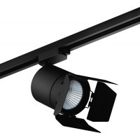 Однофазный двужильный светодиодный трековый светильник Lightstar C127297 Canno 3000К 960Лм CRI80+ 30° 15Вт