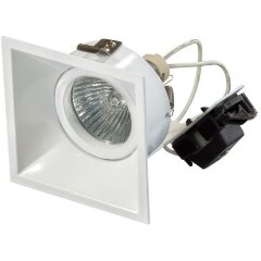 Встраиваемый светильник Lightstar 214506 Domino под лампу 1xGU5.3 50W