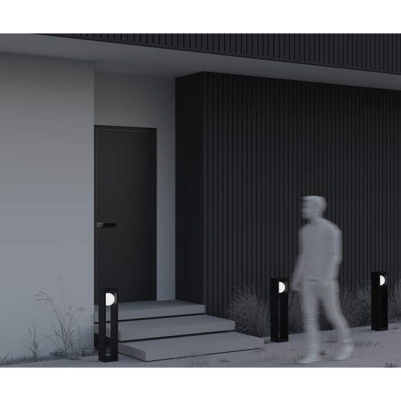 Ландшафтный уличный напольный светодиодный светильник 10Вт CRI80 300лм 3000К Maytoni Outdoor Slate O483FL-L10GF3K