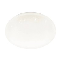 900619 FRANIA-S Настенно-потолочный светодиодный светильник 18Вт 1800Лм 3000К IP44 белый/пластик с кристаллами