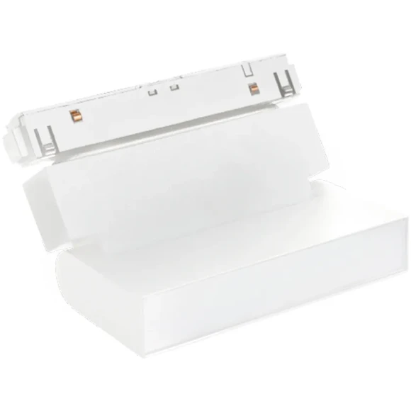 CLT 0.33 002 6W WH M4000K Трековый магнитный светодиодный светильник Crystallux Space 48V CRI90+ 4000К 350Лм 120° 6W