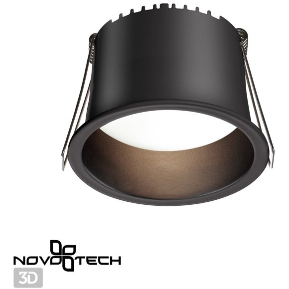 Светильник встраиваемый светодиодный Novotech LED 9W 220V 540Лм 3000К TRAN 359235