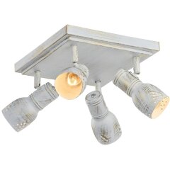 Спот потолочный Lussole LSP-8056 MIAMI IP21 под лампы 4xE14 160W Спот потолочный Lussole LSP-8056 MIAMI IP21 под лампы 4xE14 160W