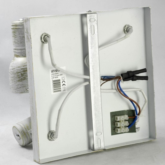 Спот потолочный Lussole LSP-8056 MIAMI IP21 под лампы 4xE14 160W