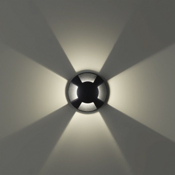 Встраиваемый грунтовый светильник IP67 LED 3W 4000K 12V/24V Odeon Light WALD 6662/3GL