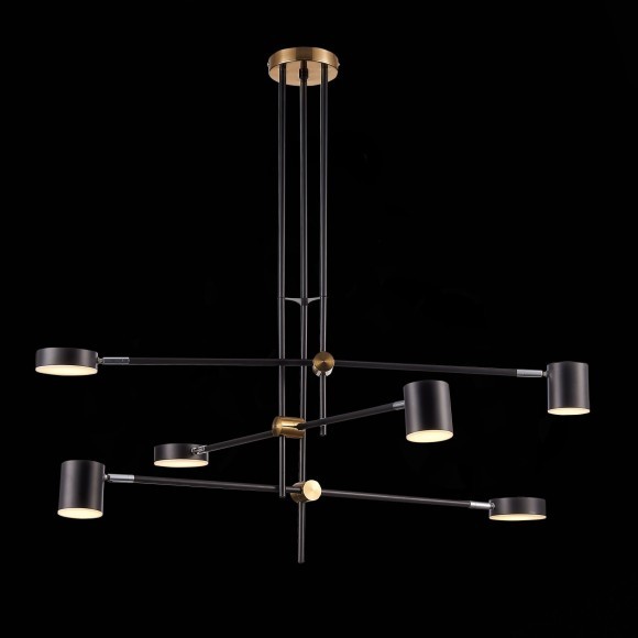 SL1604.432.06 Светильник потолочный ST-Luce Черный, Латунь/Черный LED 6*5W 3000K RODRIGO SL1604.432.06 Светильник потолочный ST-Luce Черный, Латунь/Черный LED 6*5W 3000K RODRIGO