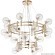 Люстра Crystal Lux LUXURY SP16+8 GOLD