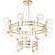 Люстра Crystal Lux LUXURY SP16+8 GOLD