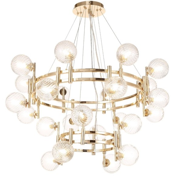 Люстра Crystal Lux LUXURY SP16+8 GOLD Люстра Crystal Lux LUXURY SP16+8 GOLD