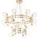 Люстра Crystal Lux LUXURY SP16+8 GOLD