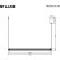 SL6224.313.01 Светильник подвесной ST-Luce Латунь/Прозрачный LED 1*30W 4000K BAMBOO