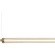 SL6224.313.01 Светильник подвесной ST-Luce Латунь/Прозрачный LED 1*30W 4000K BAMBOO