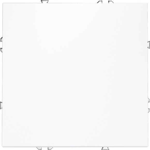 Выключатель с самовозвратом встраиваемый VOLTUM S70 одноклавишный 10А, (белый матовый)