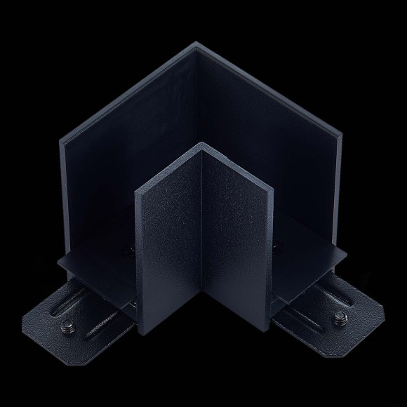 ST015.422.14 Соединитель угловой для накладного шинопровода черный SKYLINE 220 ST015.422.14 Соединитель угловой для накладного шинопровода черный SKYLINE 220