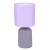 8220/1T MODERNI LN25 сиреневый, керамика/текстиль Настольная лампа Е27 1*60W 220V NIANA