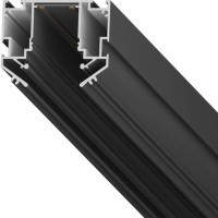 Магнитный шинопровод 2м для гарпунных натяжных потолков Smart 220V Denkirs TR2022-BK