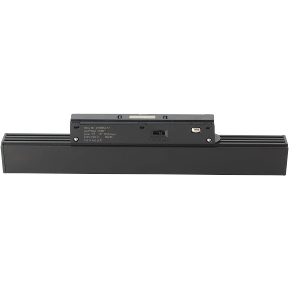 Crystal Lux CLT 0.33 001 12W BL T 3CCT-SMART 1409/377 Черный магнитный трековый линейный светильник, с ячейками, 22см, CCT перекл. цвет. температуры или SMART управление (при исп. драйвера CLT 0.203 08/09 SMART), 12Вт, 3000,4000,6000К, 1020Лм, CRI90 24° 4