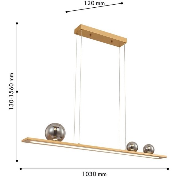 Подвесной светильник Bilico 4549-3P Подвесной светильник Bilico 4549-3P