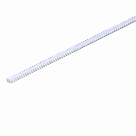 ST017.129.04 Встраиваемый алюминиевый профиль с рассеивателем(к-т: 2 загл.+4 креп.Скобы) ST-Luce Алю Светодиодные ленты