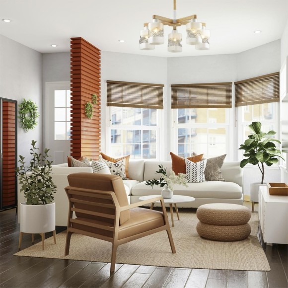 Люстра потолочная Lumion 4491/5C BONNIE под лампы 5xE27 5*60W Люстра потолочная Lumion 4491/5C BONNIE под лампы 5xE27 5*60W