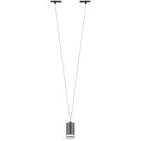 Однофазный двужильный трековый светильник Crystallux CLT 0.31 014 BL под сменную лампу GU10