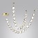 Подвес бусы LED 64W 4000K 3200Лм Odeon Light JEMSTONE 5085/64L