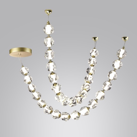 Подвес бусы LED 64W 4000K 3200Лм Odeon Light JEMSTONE 5085/64L Подвес бусы LED 64W 4000K 3200Лм Odeon Light JEMSTONE 5085/64L