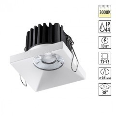 Встраиваемый светильник Novotech 358482 METIS IP44 светодиодный LED 10W Встраиваемый светильник Novotech 358482 METIS IP44 светодиодный LED 10W