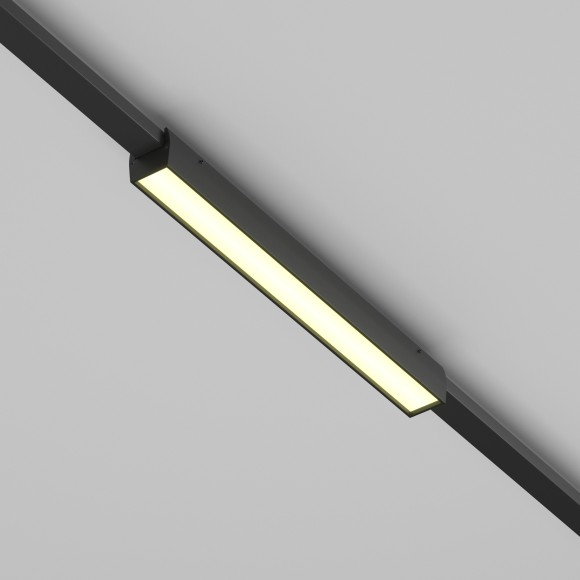 TR161-1-16W3K-B Светодиодный светильник на резиновый шинопровод Maytoni Elasity CRI90+ 3000К 640Лм 120° 16Вт