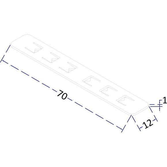 Комплект из 2 прямых соединителей шин в ГКЛ потолки 9.5 и 12.5мм Maytoni Exility TRA034C-42S