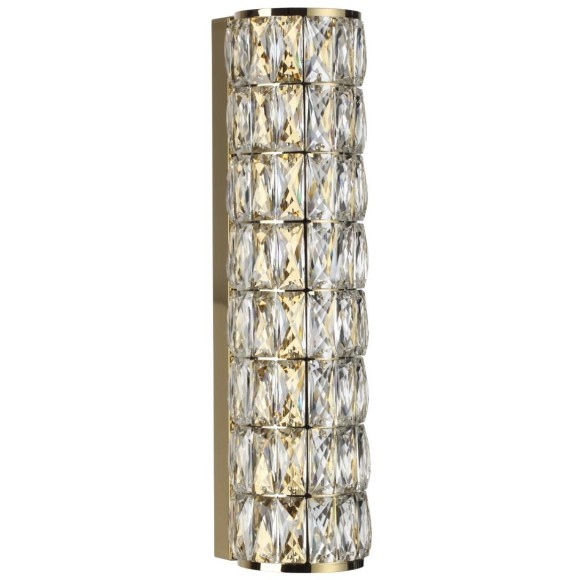 4926/8WL L-VISION ODL24 481 золото/металл/хрусталь Настенный светильник LED 8W 4000K 463Лм PANTA