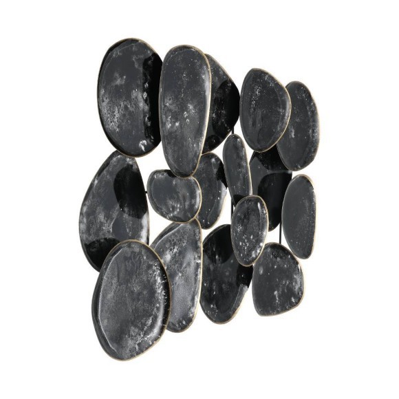 426051 BUGRINO Декоративное панно настенное металл черный L1000 W50 H700