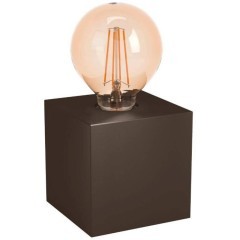 43549 Настольная лампа PRESTWICK 2, 1Х40W, E27, L100, B100, H100, сталь, темная бронза 43549 Настольная лампа PRESTWICK 2, 1Х40W, E27, L100, B100, H100, сталь, темная бронза