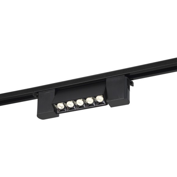 Однофазный двужильный светодиодный трековый светильник Crystallux CLT 0.31 010 6W BL T4000K 4000К 480Лм CRI80+ 24° 6Вт