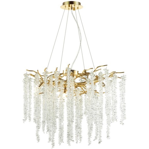 Люстра хрустальная Odeon Light 5005/8 Banche под лампы 8xG9 40W Люстра хрустальная Odeon Light 5005/8 Banche под лампы 8xG9 40W