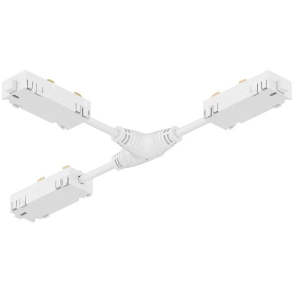 Соединитель питания Т-образный Smart 220V Denkirs TR2115-WH