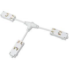 Соединитель питания Т-образный Smart 220V Denkirs TR2115-WH