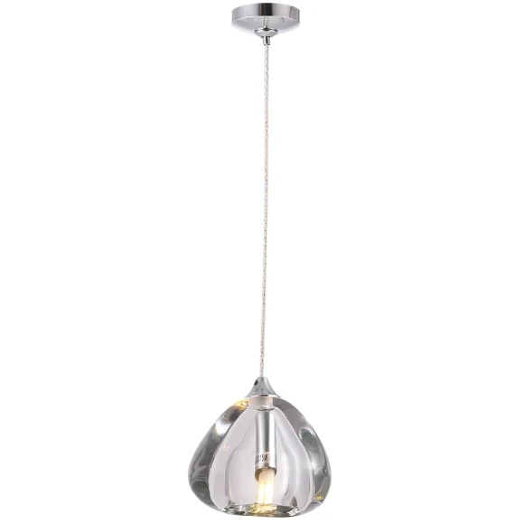 Светильник подвесной Crystal Lux VERANO SP1 TRANSPARENT