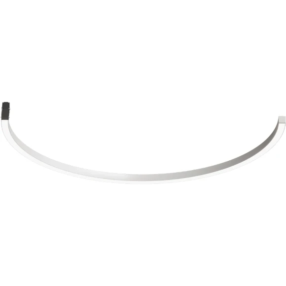 Arte Lamp Optima A7298PL-1BK Низкопрофильный гибкий магнитный светодиодный светильник интегрируемый в шинопровод, длина 1м, корпус из силикона, LED 10Вт 750Лм 3000K CRI90+ 120° IP20 48В