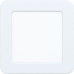 99162 Светодиодный встраиваемый светильник FUEVA 5, 5,5W (LED), 117х117, ET26, 650lm, 3000K, сталь, белый/ 99162 Светодиодный встраиваемый светильник FUEVA 5, 5,5W (LED), 117х117, ET26, 650lm, 3000K, сталь, белый/