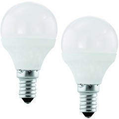 10776 Светодиодная лампа P45, 2х4W (Е14), 4000K, 320lm, 2шт. в комплекте