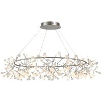 SL379.103.216 Люстра подвесная ST-Luce Серебристый/Белый LED 216*0,5W 3500K RAFINA