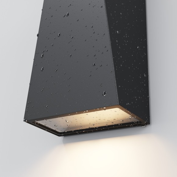 Уличный настенный светильник Maytoni O580WL-L6B Times Square IP54 светодиодный LED 6W Уличный настенный светильник Maytoni O580WL-L6B Times Square IP54 светодиодный LED 6W