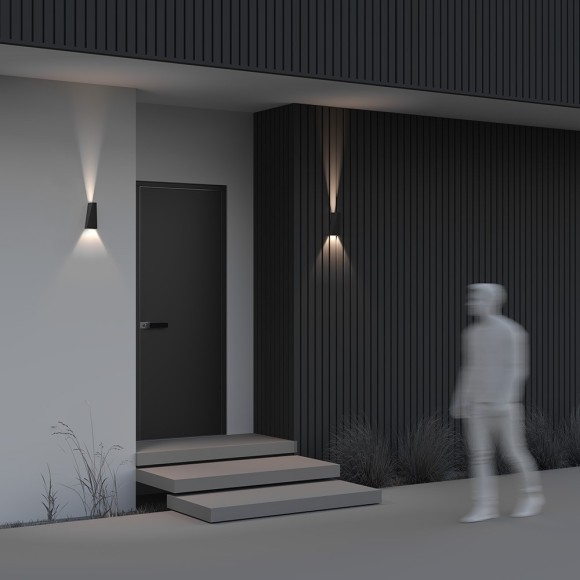 Уличный настенный светильник Maytoni O580WL-L6B Times Square IP54 светодиодный LED 6W Уличный настенный светильник Maytoni O580WL-L6B Times Square IP54 светодиодный LED 6W