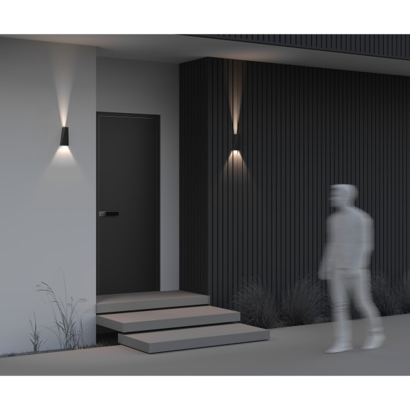 Уличный настенный светильник Maytoni O580WL-L6B Times Square IP54 светодиодный LED 6W Уличный настенный светильник Maytoni O580WL-L6B Times Square IP54 светодиодный LED 6W