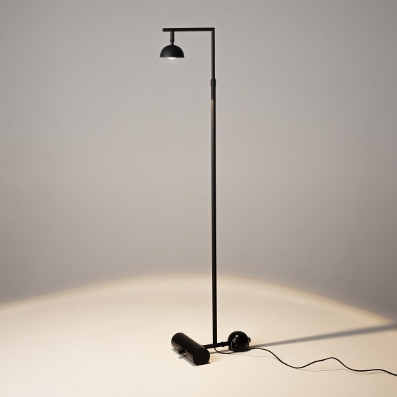 Светодиодный торшер с регулировкой высоты 1.2-2.1м и поворотным плафоном 10Вт 800лм 3000К Maytoni MOD372FL-L10B3K