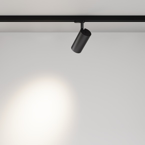 Трековый трехфазный светодиодный светильник Maytoni Trinity Focus Led TR197-3-40WCCT-M-B